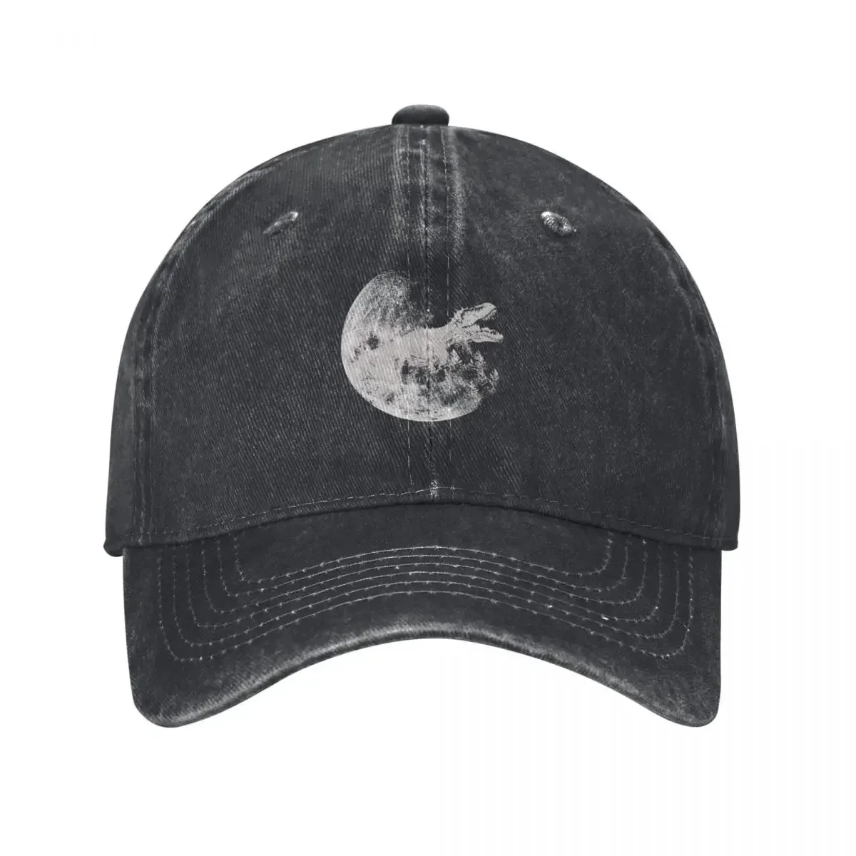 Dinosaurs On The Moon Baseball Cap beach hat birthday Ball Cap Trucker Cap Women's Golf Clothing Men's