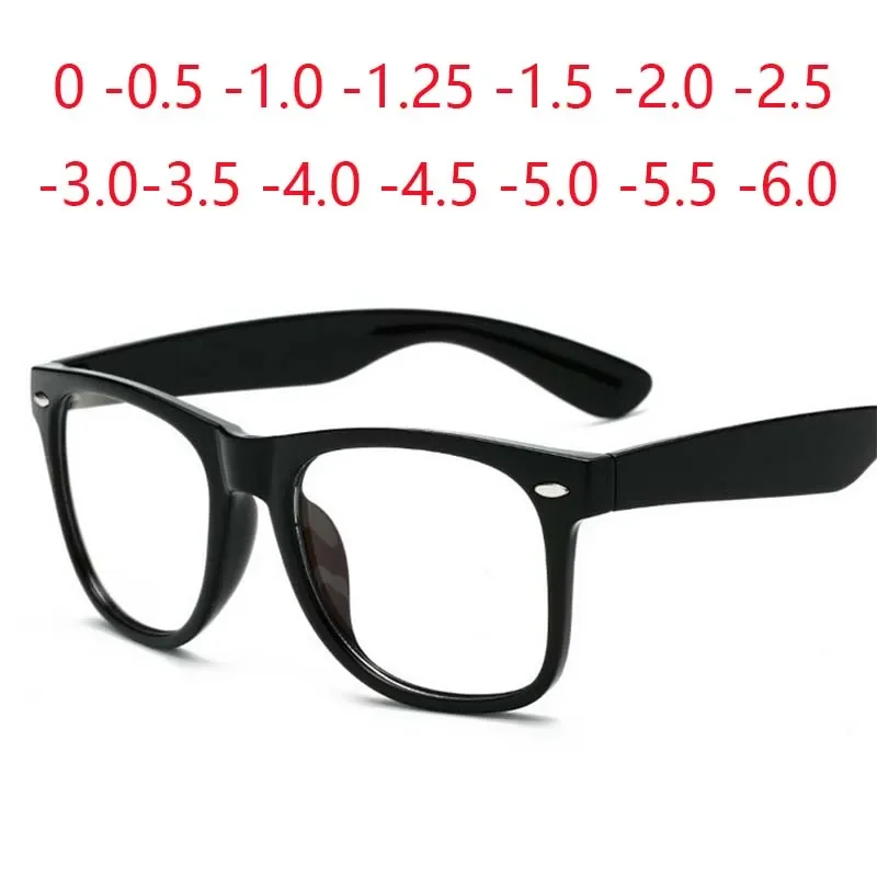 

Square Finished Myopia Glasses Candy Color Rice Nails Diopter -0.5 -0.75 -1.0 -2.0 -2.5 -3.0 To -6.0
