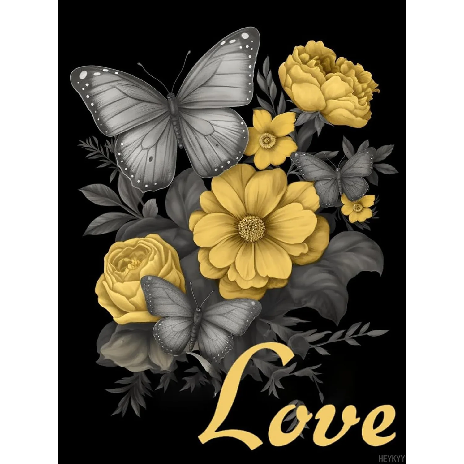 

Набор для алмазной вышивки «Вера, любовь, надежа»: Алмазная живопись, вдохновляющая цитата, настенное искусство, алмазный пазл, декор для дома