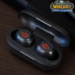 W magazynie zamieć świat Warcraft/Tribal Logo minipody słuchawki Bluetooth prezent