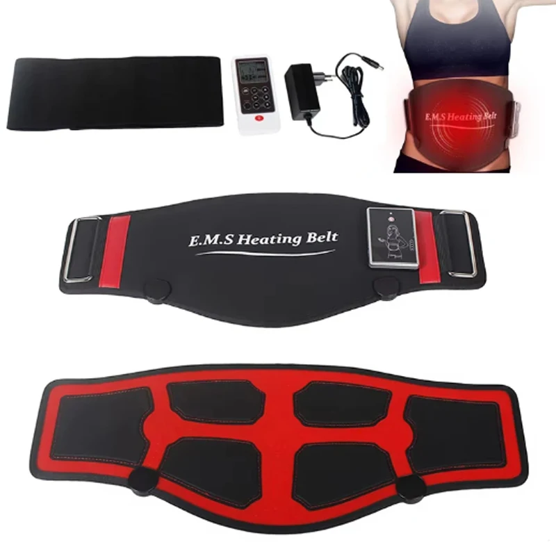 

NEW Smart EMS Wireless Abs Muscle Stimulator Abdominal Training Belts Electric Weight Loss Fitness Body Slimming Massager Unisex