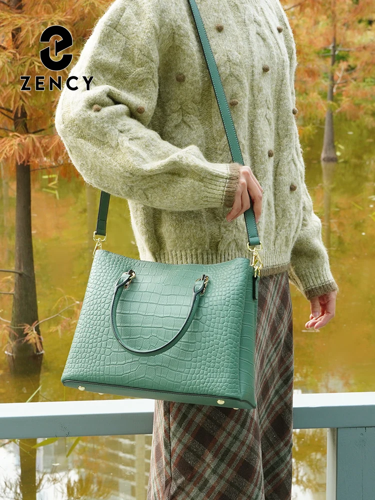 Zency Damen-Handtasche aus ech – Women Bags Green Bewertung und Preis