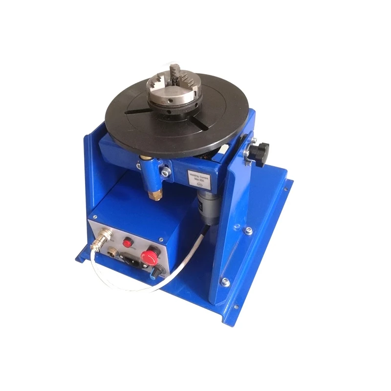 10KG Rotary Welding Positioner Turntable Tilte Table High Positioning Accuracy Suitable for Cutting, Grinding, Assembly