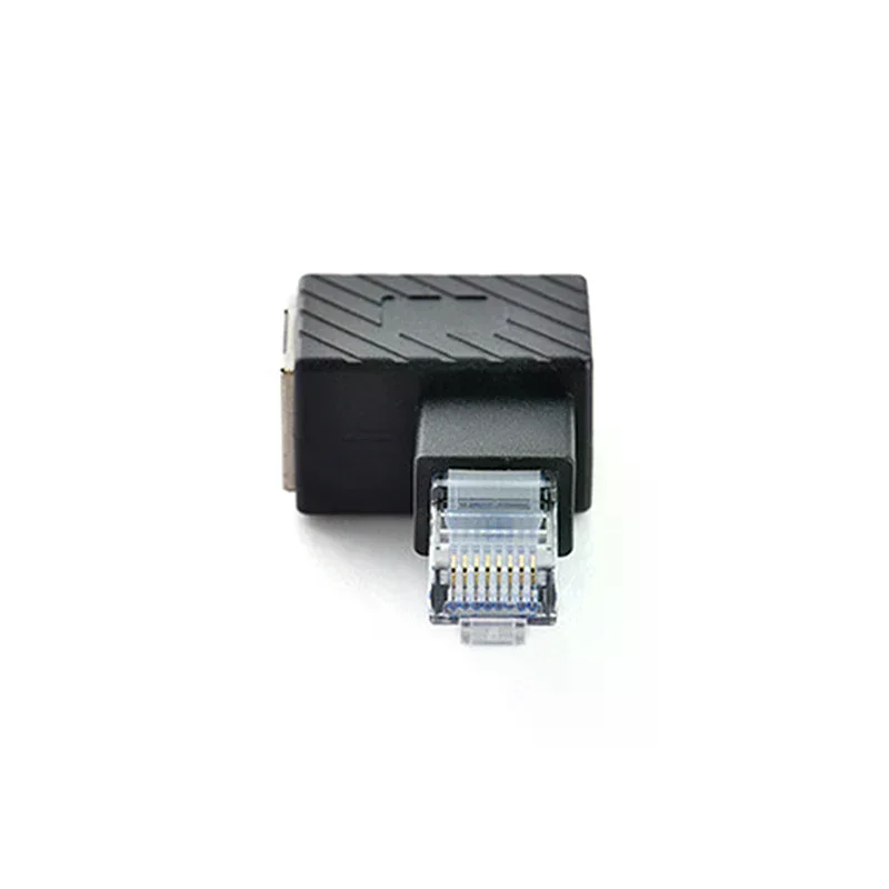 90 Degree 270 Degree Up Down Left Right Multi-angle RJ45 Male To Female Lan