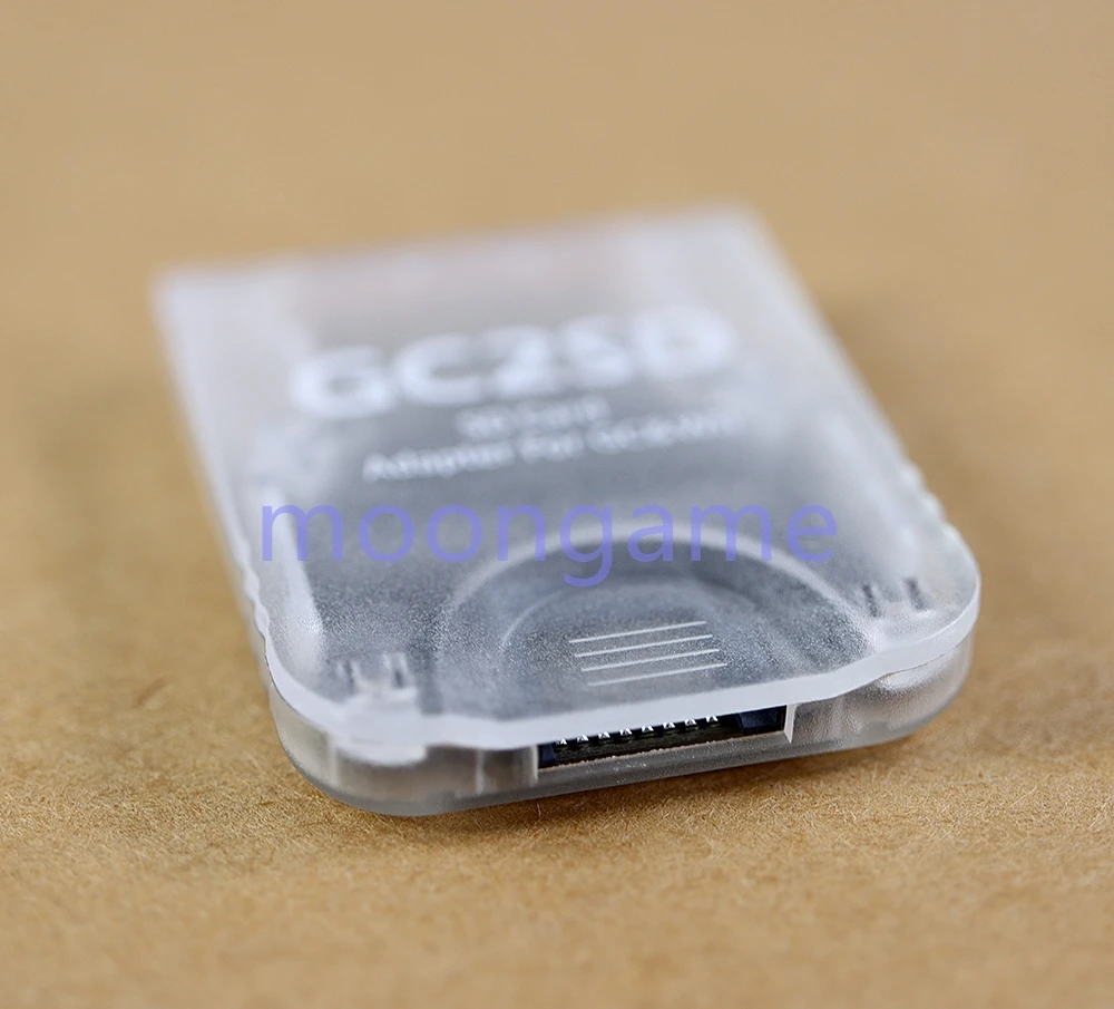 1 قطعة ل وي GC2SD GC إلى SD بطاقة محول الذاكرة TF بطاقة محول قارئ بطاقات SD لوحدة تحكم ألعاب NGC #5