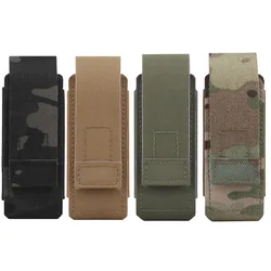 Tactical Molle Knife Pouch Flashlight Holder Pocket Hunting Tools Bag Tourniquet Pouch 9mm Magazine Pouch Outdoor Pack