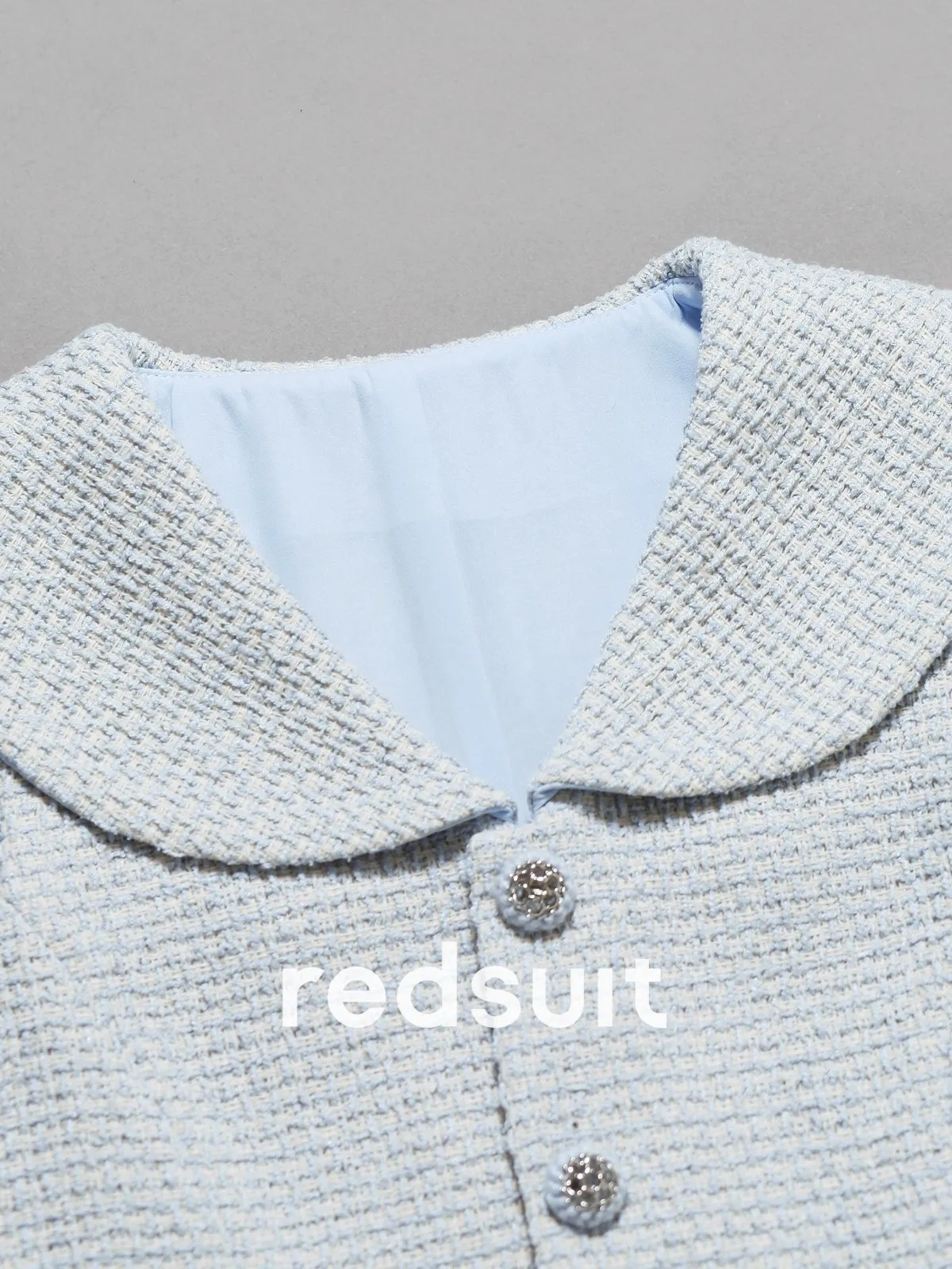 New Fashionable Reducing Navy Collar Exquisite Lightweight Top Custom size
