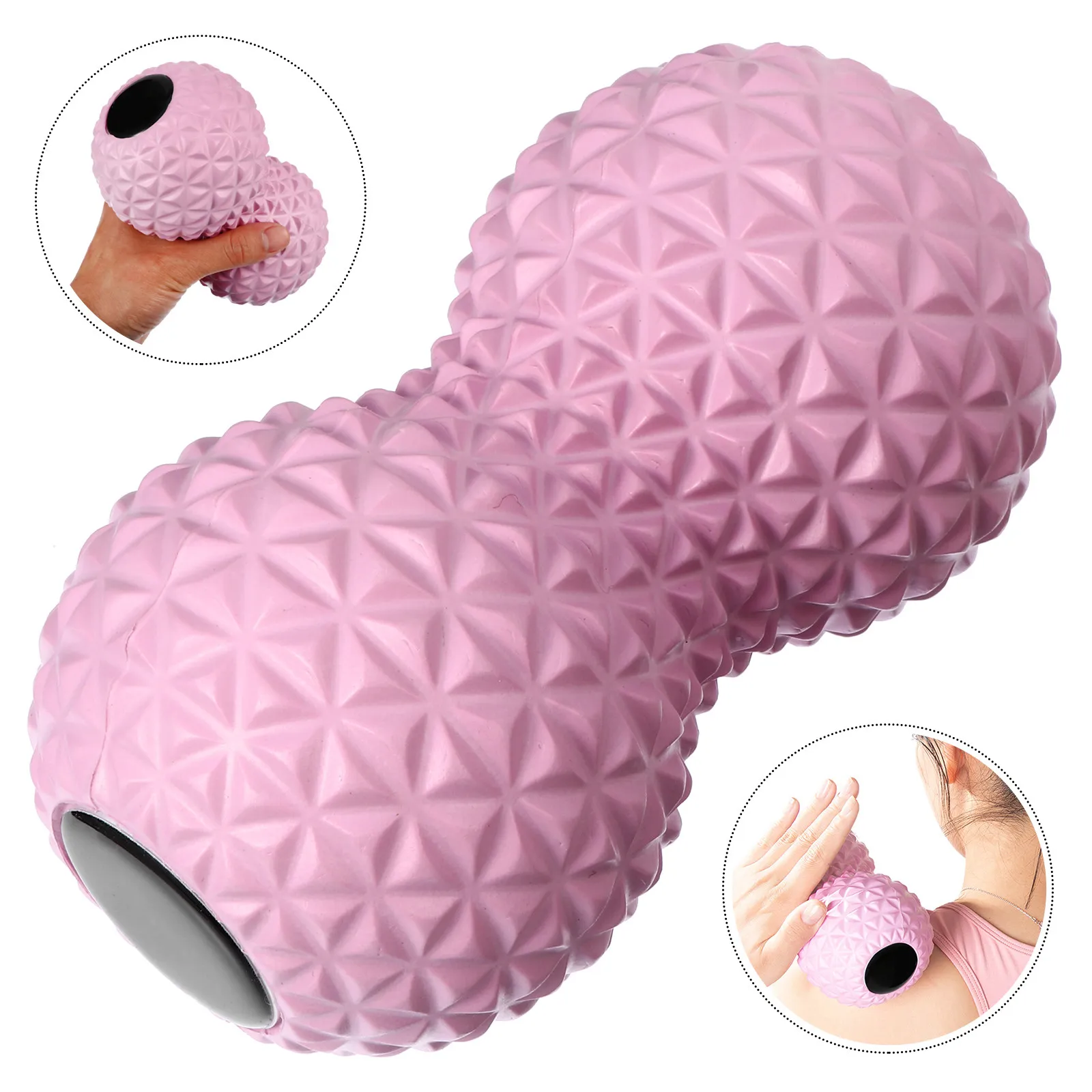 

Double Peanut Massage Ball Deep Tissue Muscle Roller for Spine Foot Leg Shoulder Relaxation Fitness Exercise