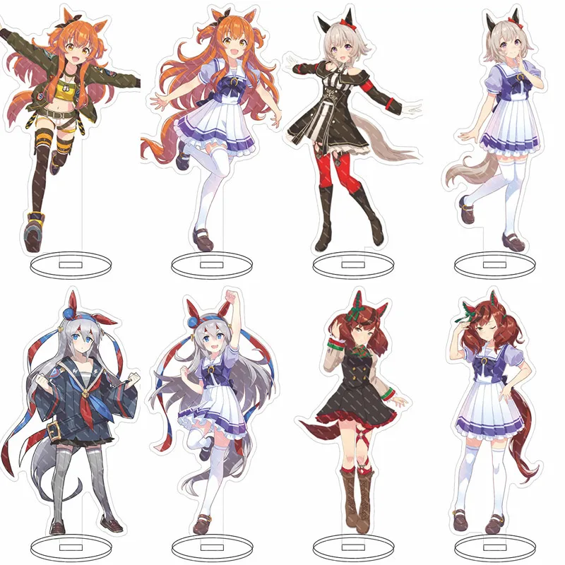 

Anime Figure Stand Toy Uma Musume Pretty Derby Acrylic Stand Figure Model Special Week Tokai Teio Silence Suzuka Ponies