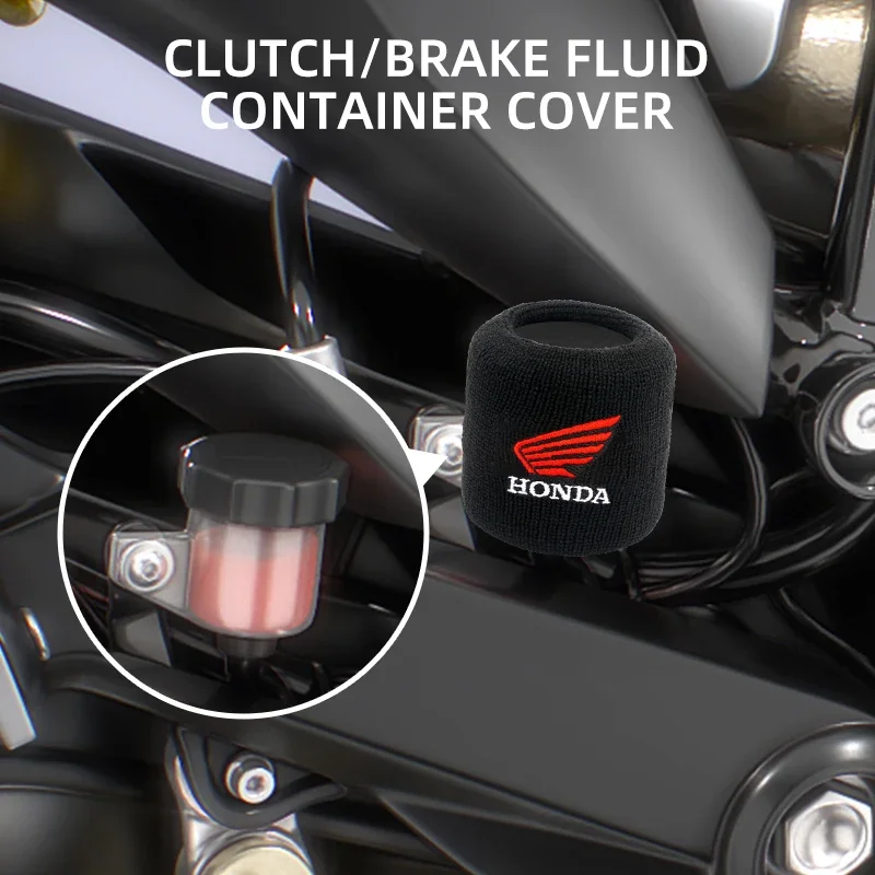 دراجة نارية الجبهة السائل دواسة فرامل خزان يغطي جورب لهوندا CBR CRF CB CR XR CRM