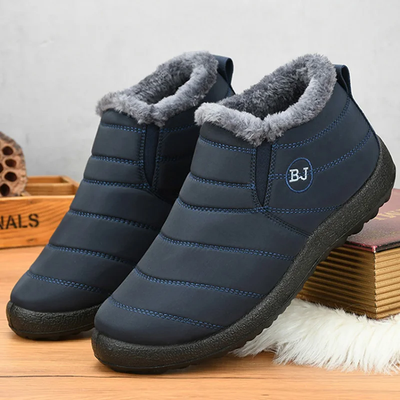 Women Boots Snow Flat Shoes Plus Size Boots For Women Soft Ankle Boots Woman Winter Plush Shoes Platform Botas Mujer Winter Shoe