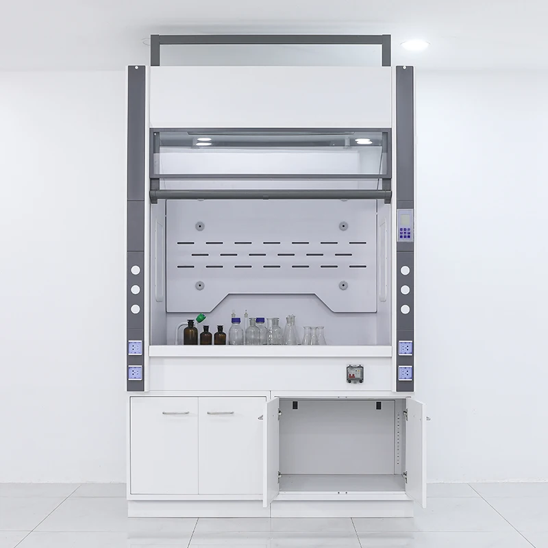 Laboratory Equipment Gas Extractor Ductless Fume Hood For Chemistry Lab Exhaust Fume Cupboard