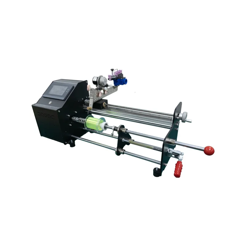 تخزين البيانات ونقرة واحدة لبدء آلة لف الأسلاك الذكية التي تعمل باللمس مع وظائف متعددة، لف تلقائي #4