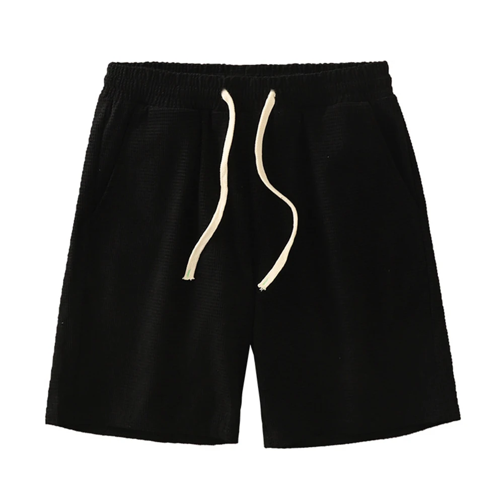 Breathable Shorts Fitness Gym Wear Beach Holiday Apricot Baggy Streetwear Gym Shorts Mens Beach Wear Men's Clothing