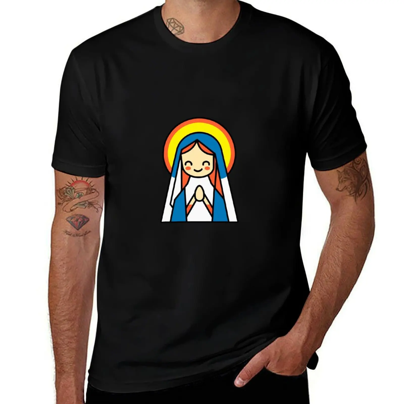 

La Virgen De Guadalupe T-Shirt anime t shirts for man t shirts designer T-Shirt