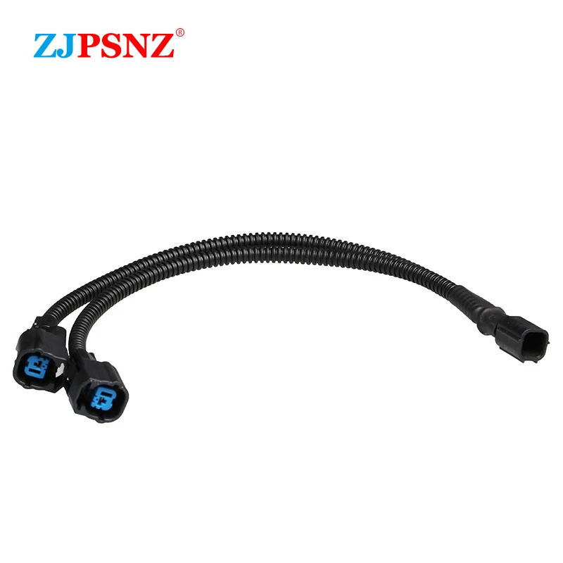 Car Horn Speaker Adapter Pigtail Socket Two‑wire Horn Wiring Harness Male Female Plug Snail Horn Socket Conversion Connector