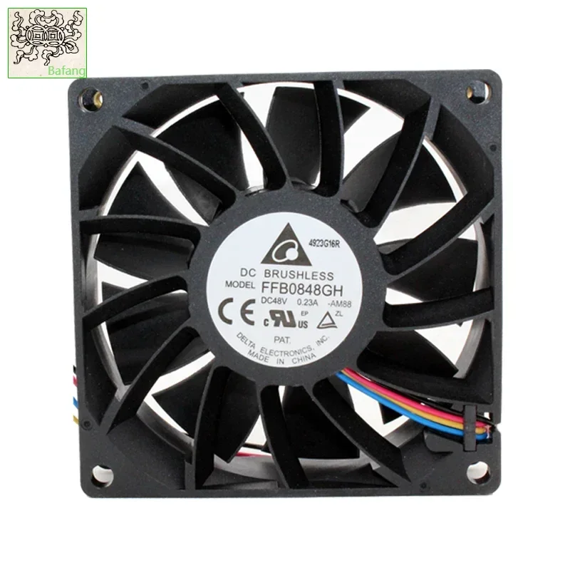 Для Delta Electronics FFB0848GH AM88 DC 48 В 0,23 Вт 80x80x25 мм Ventilador De Enfriamiento De Servidor De 4 кабеля НОВЫЙ