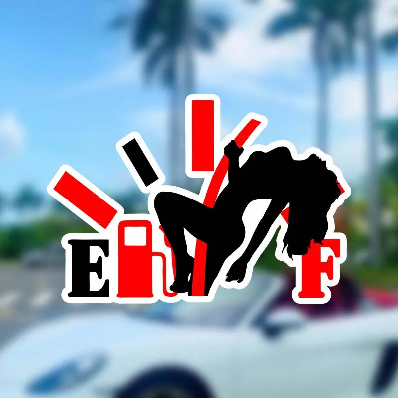 

Забавные и дерзкие наклейки с изображением женщин на автомобилях, наклейки с указанием высокого расхода топлива, наклейки с показателями пустого топливного бака - подходят для автомобилей, грузовиков, виниловые наклейки.