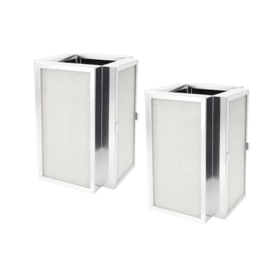 

MA#50R Filter Replacement for MeDi5 Air Purifier MA#50R 3-in-1 HEPA Activated Carbon Four Sides Intake, 2 Packs