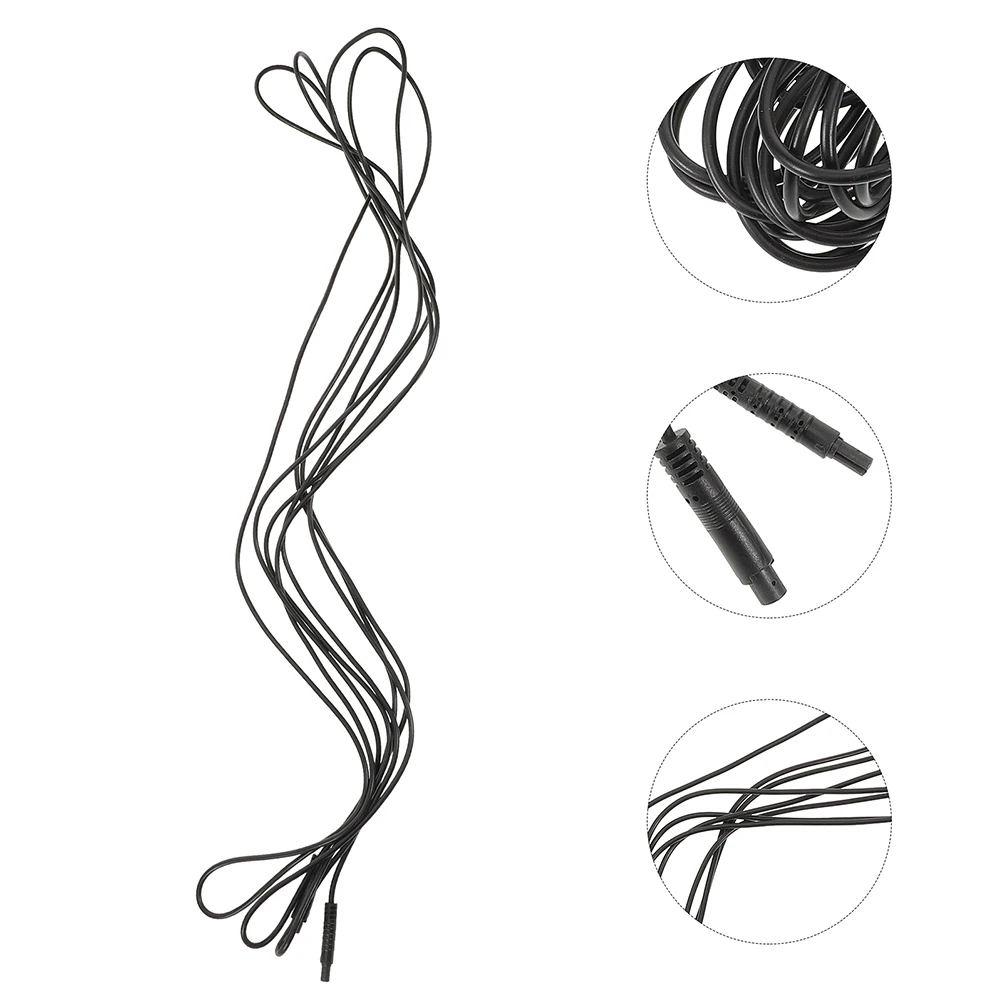 

2pcs 5M Durable Pvc Car Av Extension Cable Plug-And-Play For Backup Camera Rearview Dash Cam Connectivity Extension Cord For