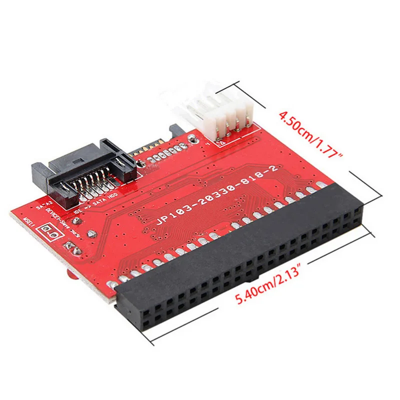 IDE para SATA para SATA para SATA para IDE Converter, adaptador, conversão bidirecional, disco rígido do computador, placa-mãe, 2.5, 3.5, 2in 1