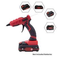 Hot Glue Gun 60w 7mm Cordless Hot Melt Glue Gun For For LIDL Parkside x20 TEAM Battery Electric Repair DIY Power Tool(No Batter)