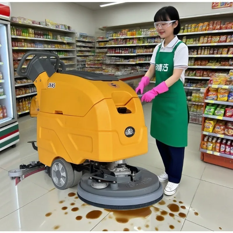 Airo IronBee JX45 Popular Automatic Walk Behind Commercial Scrubber Floor Washing Machine Marble Granite Floor Cleaning Machine