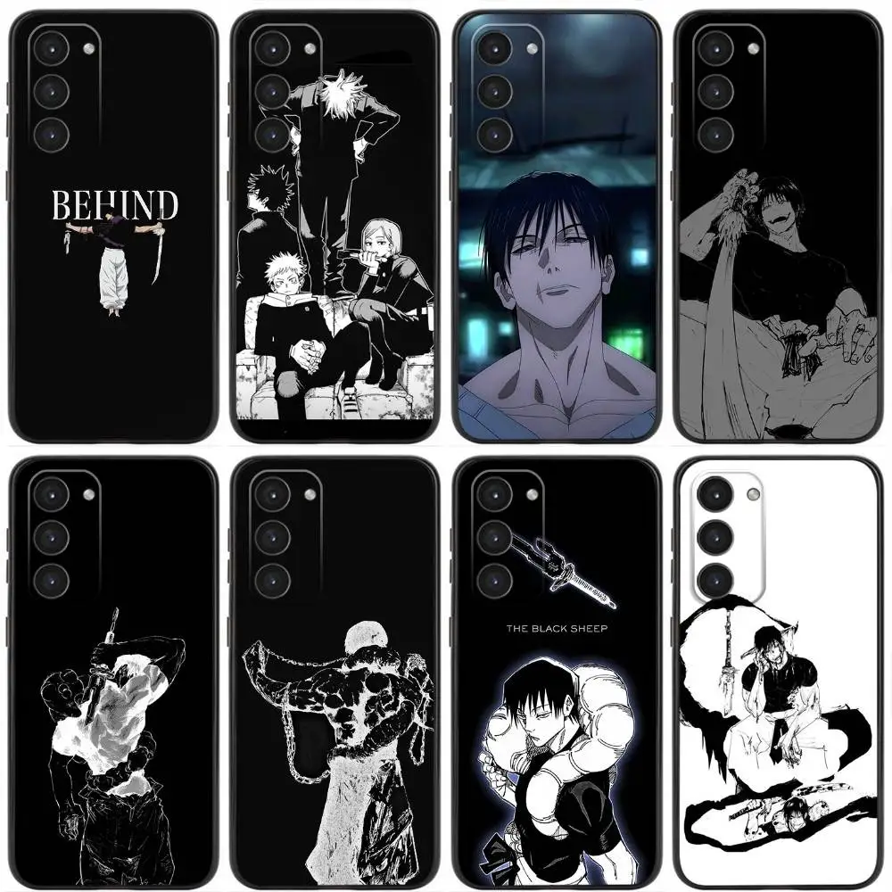 

Toji Fushiguro Jujutsu Kaisen Phone Case For Samsung Galaxy A20,21s,22,31,32,52,53,72,73,80,91 Soft Silicone Black Cover