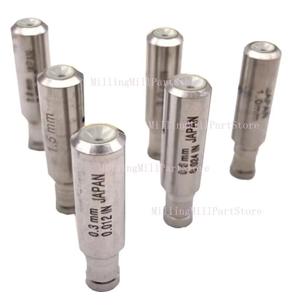 白いセラミック電極ガイド、ワイヤーカット機械部品、edm、0.2mm-3mm、1個