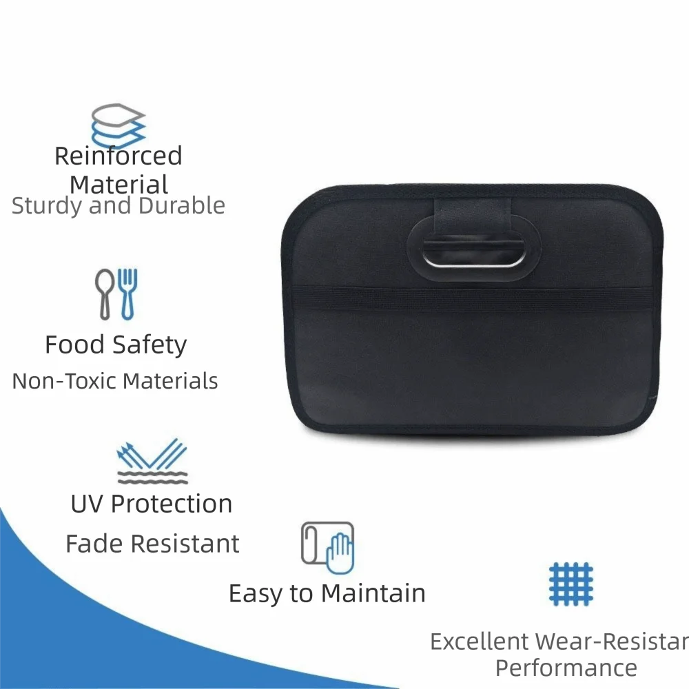 Multifunction Car Trunk Organizer Oxford Cloth Thickened Foldable Storage Storage Box Large Capacity Collapsible