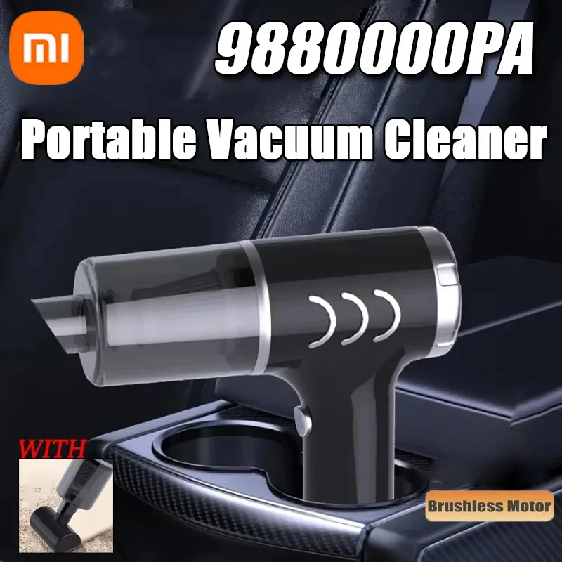 XIAOMI  9880000PA Portable Vacuum Cleaner Handheld Wireless Car Vacuum Cleaner Blowing and Suction 2 in 1 Cleaning Machine