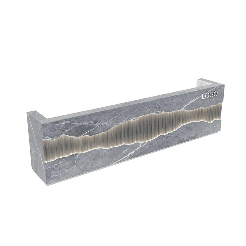 

Retro Modern Hotel Company Reception Desk Sales Department Reception Desk Hotel Bar Shop Cashier Desk