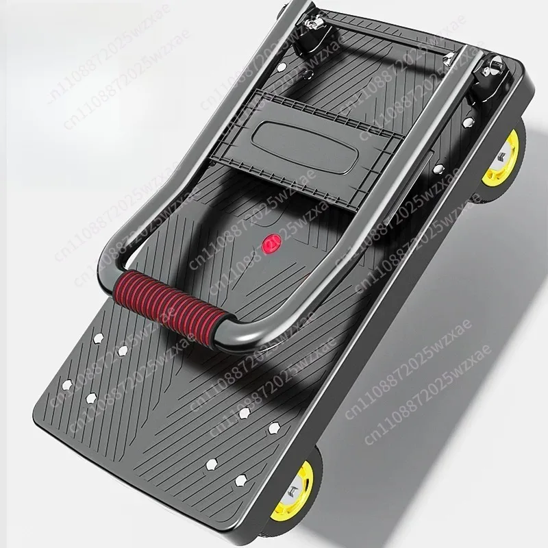 trolley pull trolley, portable silent courier foldable truck