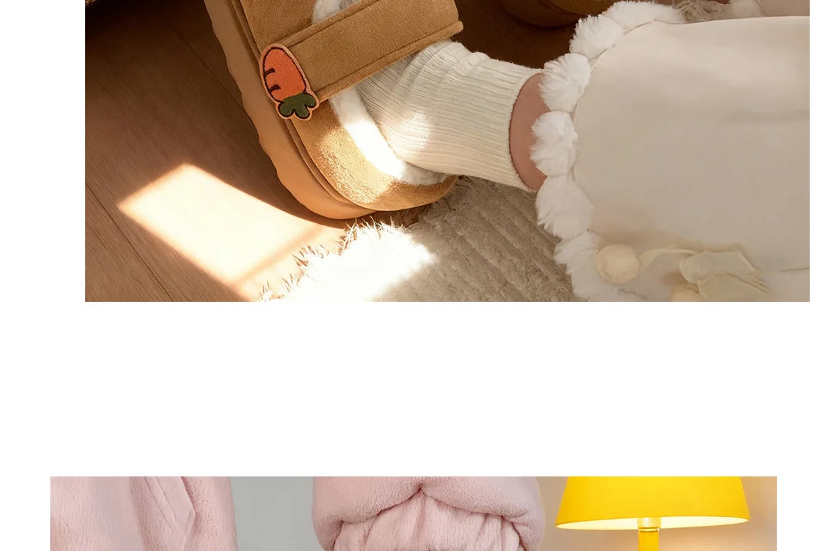 Neue schwarze flauschige Katzenpantoffeln für Damen, bezaubernde Tier-Schuhe, flauschige Hausschuhe, Damen-Winter-Plüsch-Mary-Jane-Slipper. – Detail 31