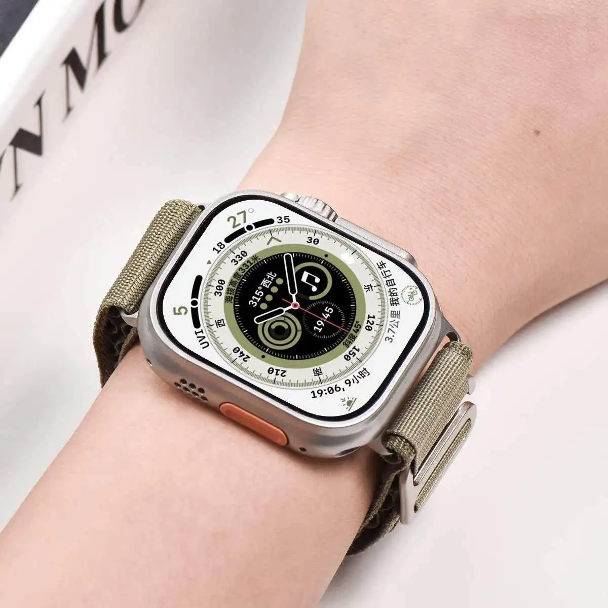 Alpine Loop For Apple Watch Ultra2 Band 46mm 45mm 44mm 40 41mm 42mm Nylon Bracelet correa iWatch Series 10 SE 9 8 7 6 5 4 Straps