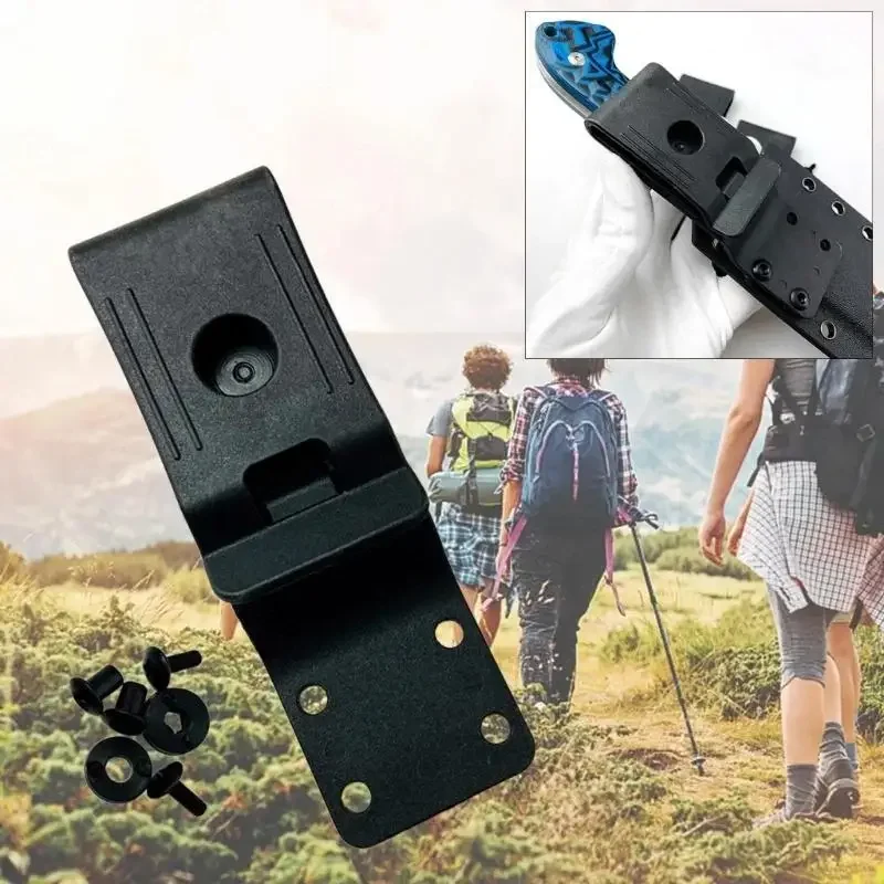 

KYDEX Knife Carrying Clip K-sheath Accessories DIY Sheath Accessories Plastic Waist Clip Universal K-sheath Back Clip