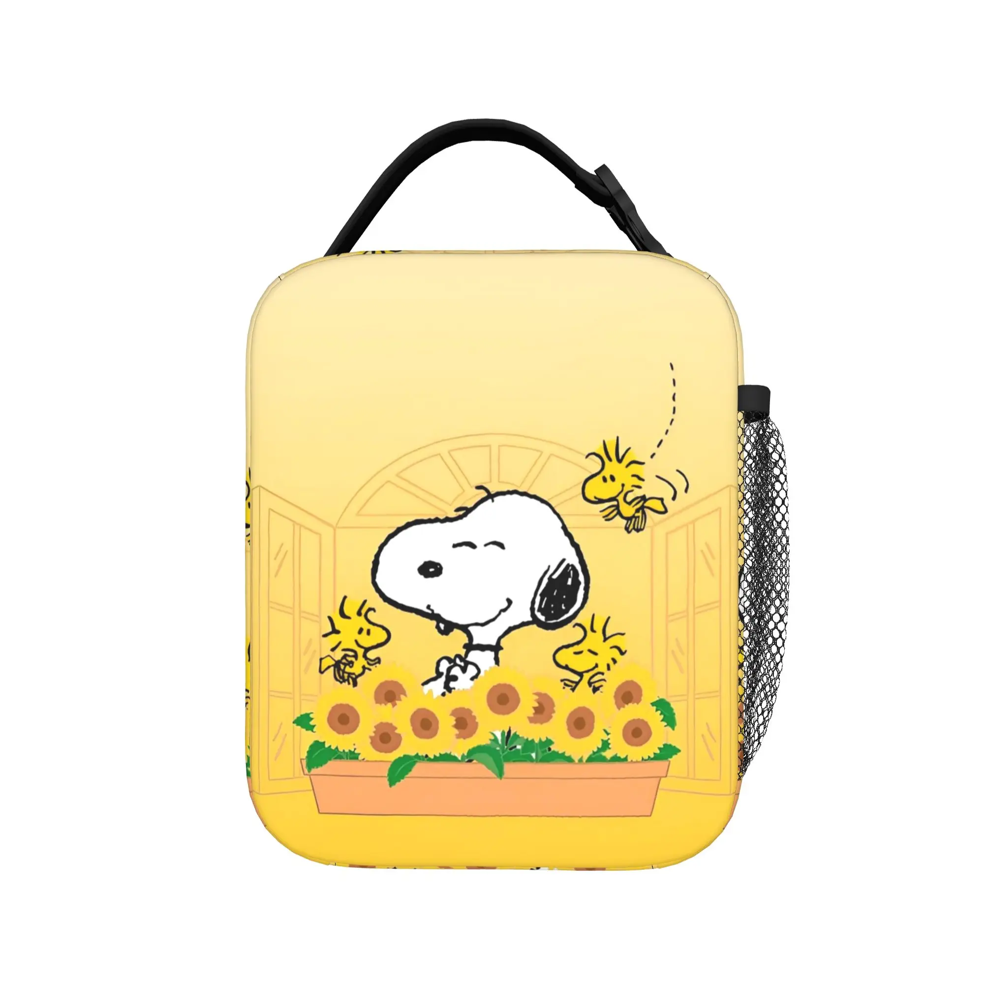 S-Dog-Snoopies Cartoon Thermal Insulated Lunch Bag for Picnic  Reusable Bento Box Thermal Cooler Lunch Boxes