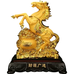 Resin horse ornaments home decoration New home furnishing articles Christmas birthday present Lucky objects figurines room decor
