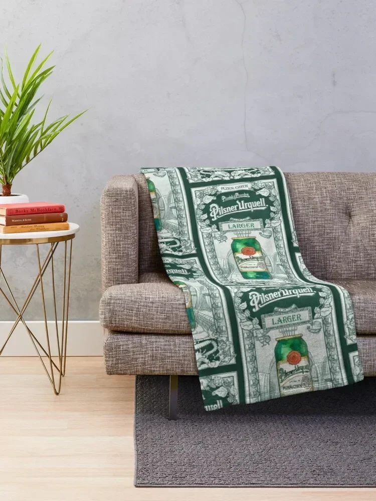 Pilsner urquell beerr pilsen Throw Blanket warm for winter Nap Decorative Beds Blankets