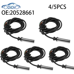 4/5PCS Set 20528661 Car ABS Wheel Speed Sensor 20554956 20554957 21247157 21791351 For Renault Truck Volvo FH FM FMX NH BUS