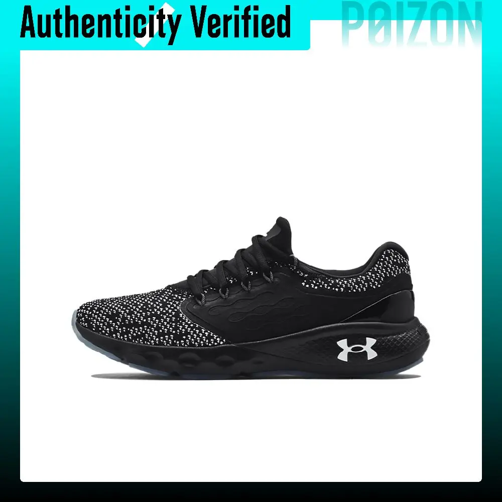 Under Armour Charged Vantage Knit Running Shoes Men's Low-top Black/White 3024699-002
