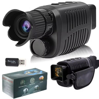 Monocular Night Vision Device 5x Digital Zoom 1080P HD Infrared Hunting Telescope Outdoor All Day Use 100% Darkness 300m R7