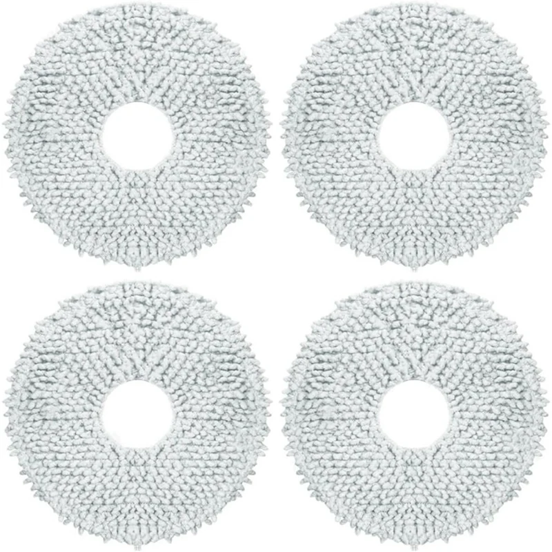 10Pcs Fit For Conga 11090 Spin Revolution Mop Cloth Rag Robot Vacuums Replacement Accessories