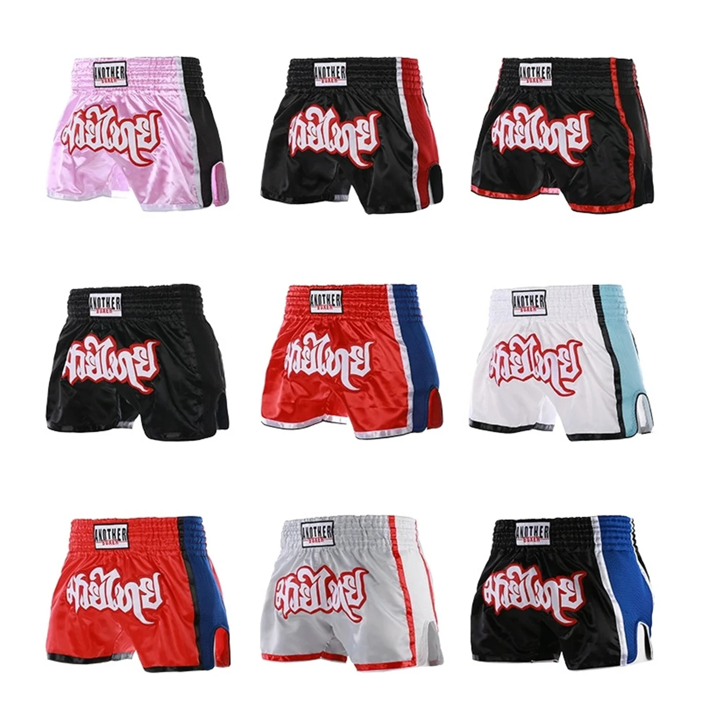 

Mesh Muay Thai Shorts, Durable, Simple And Beautiful, Boxing Fighting Training Shorts For Children And Adults