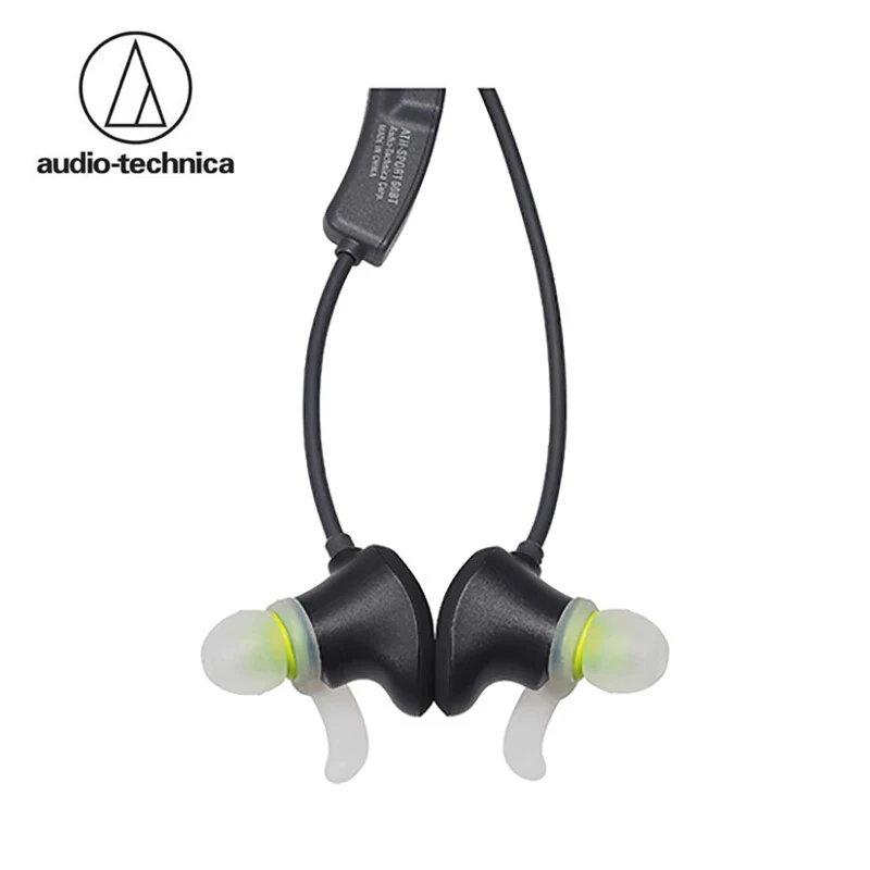 100% Original Audio Technica ATH-SPORT60BT Wireless Bluetooth 5.0 Sport In-ear Eaphones IPX5 Waterproof With Remote Control