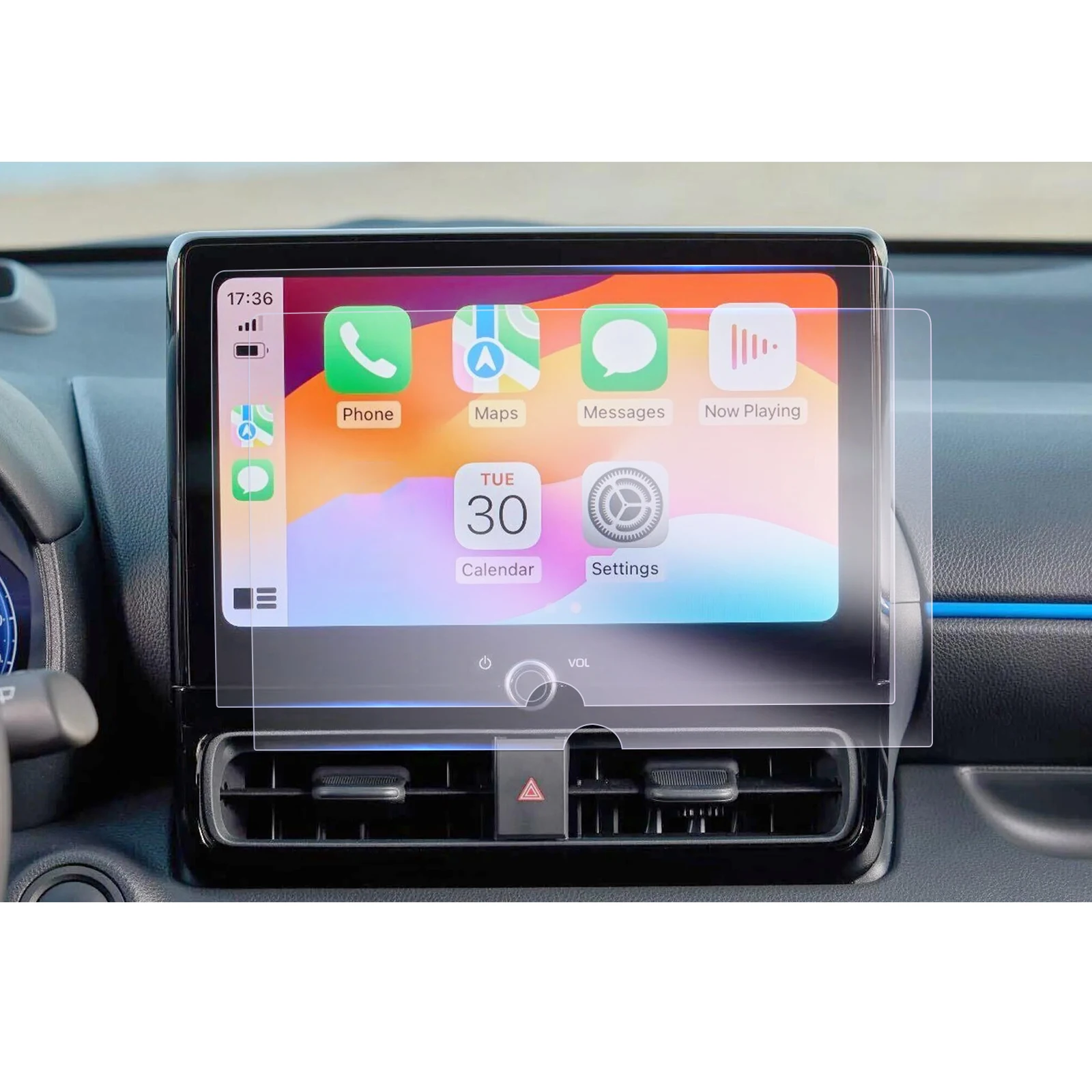 Image of RUIYA für Toyota Yaris / Yaris Cross 2025-2027 10,5-Zoll Auto-Navigationssystem Yaris Bildschirmschutz Toyota Yaris 2026 Zubehör