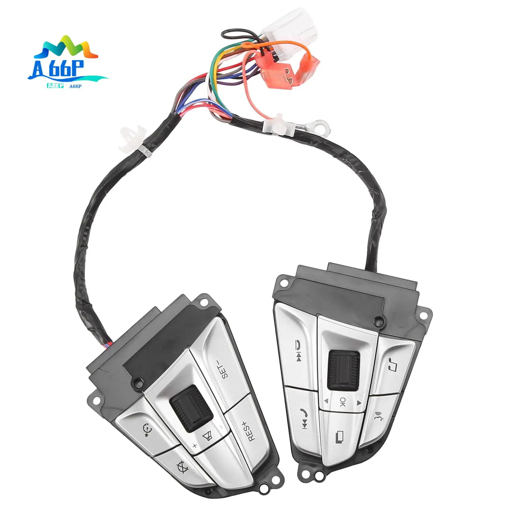 

A66P-Car Steering Wheel Buttons For Changan CS75 New CS75 Audio Volume Cruise Controller Function Switch
