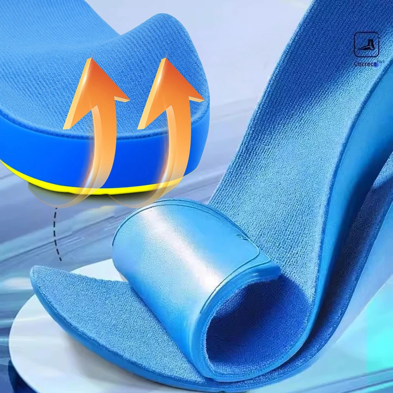 35-46 EVA Orthotics Insoles Correction Foot Care for Adults Flat Foot Arch Support Orthopedic Insole Soles Sport Shoes Pads