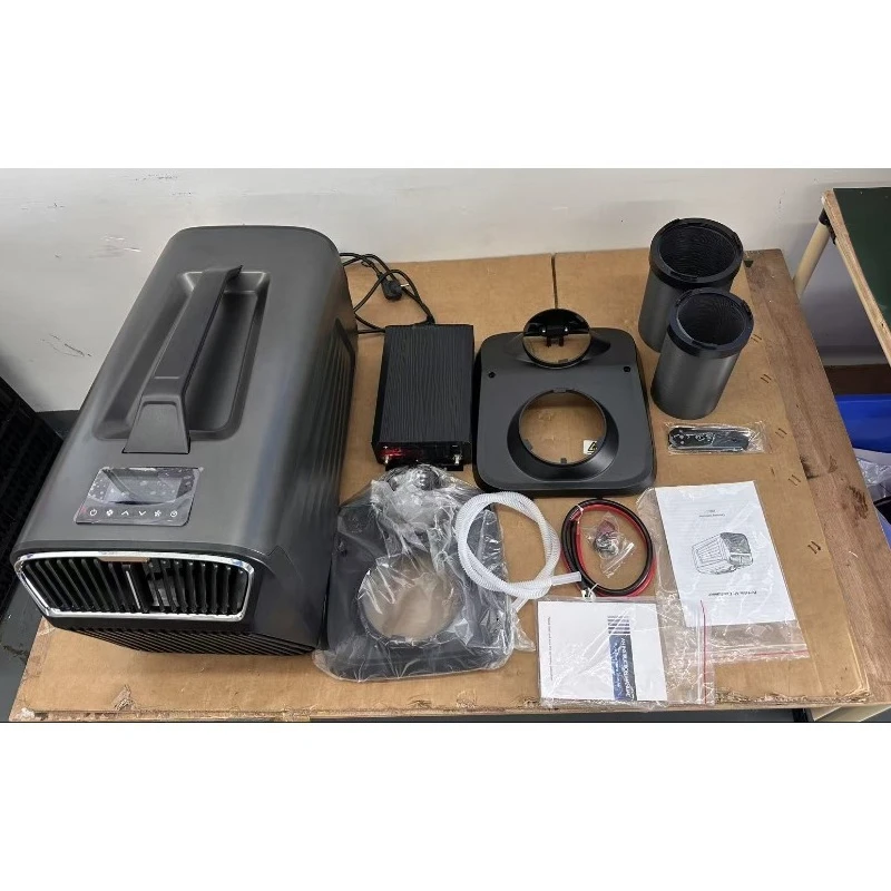 Portable Window Air Conditioner Heating and Cooling Unit for Car Camping Tent Dormitory Mosquito Net Easy Install
