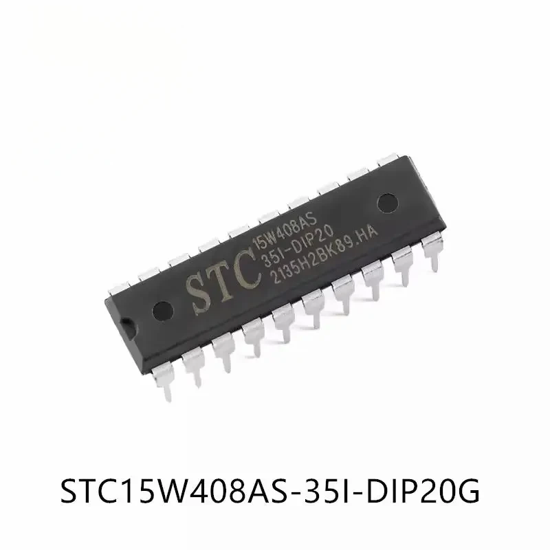 5pcs/1pc STC15W408AS STC15W408 Microcomputer Microcontroller MCU STC15W408AS-35I-SKDIP28 1T 8051 Single Chip IC